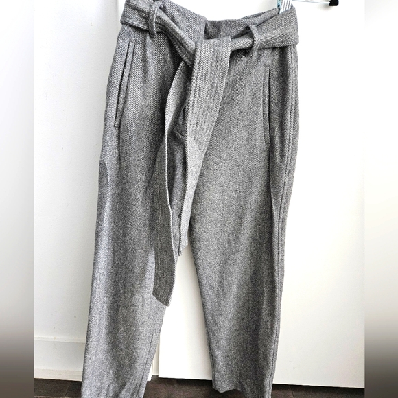 Aritzia Wilfred Jallade Pants, Grey, Size 00 - Picture 1 of 5
